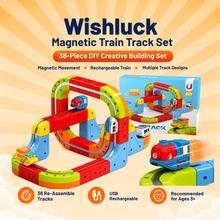 DIY Magnetic Train Building Blocks