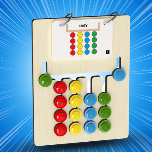 Color Coder Slide Puzzle Game