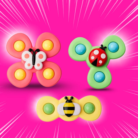 Suction Spinner Toys for Babies & Toddlers.