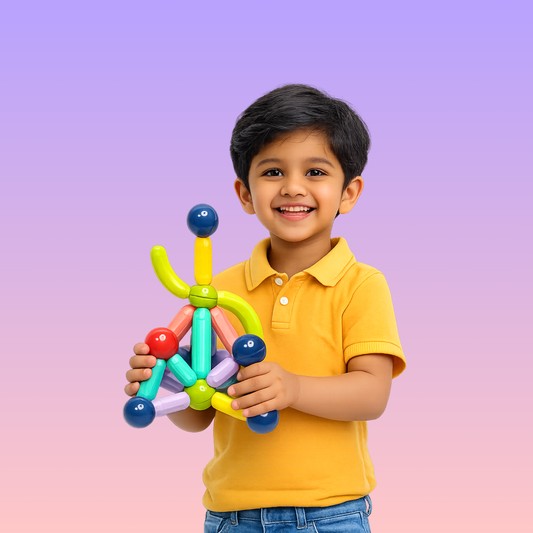 Creative Build Magnetic Sticks Blocks Set