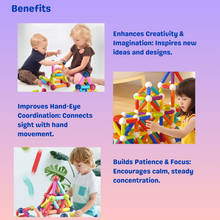 Creative Build Magnetic Sticks Blocks Set