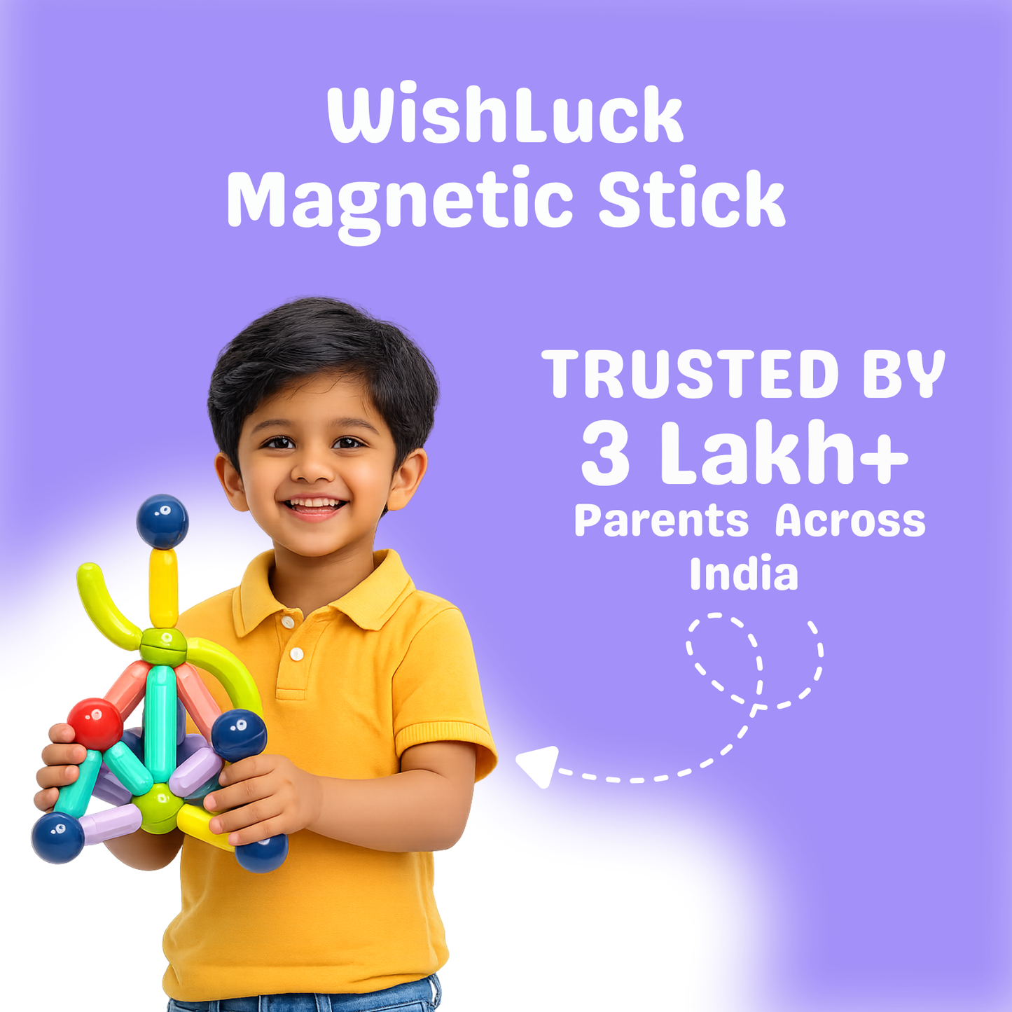 Creative Build Magnetic Sticks Blocks Set