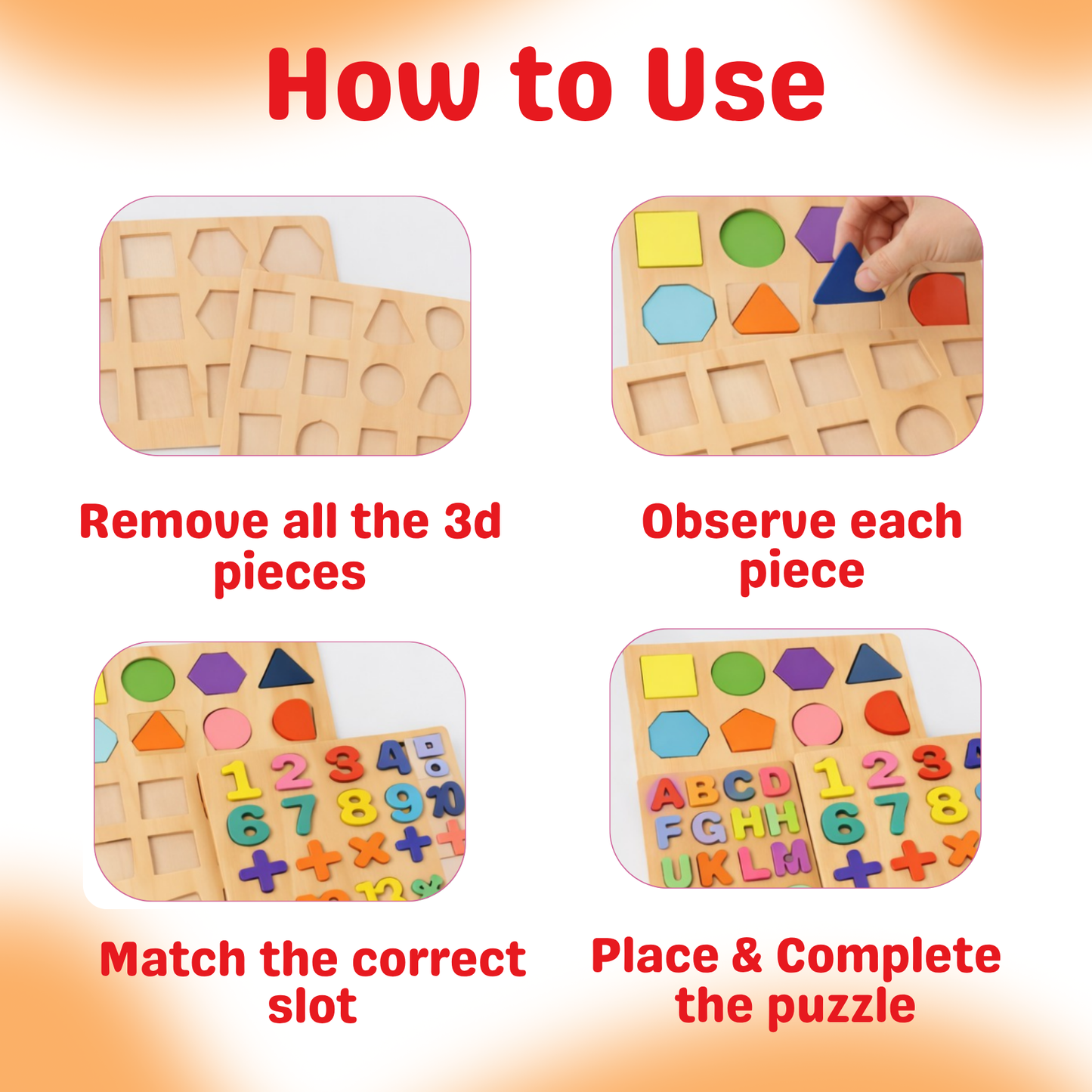 Brain Boost 3D Puzzle Learning Game