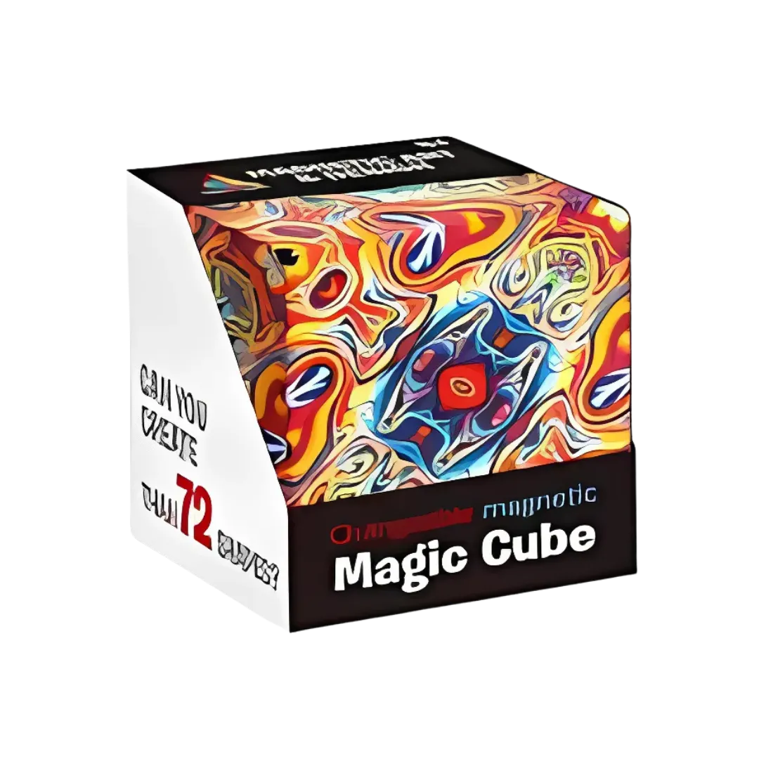 3D Magnetic Puzzle for 70+ Shapes