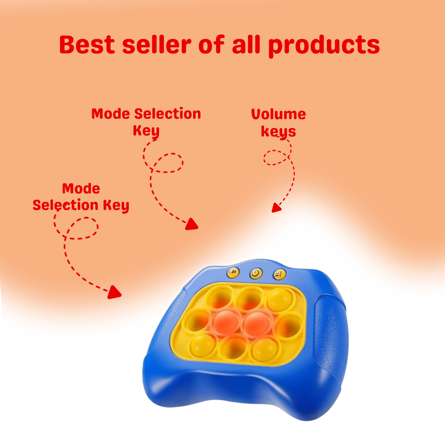 Quick Push Console Toy For Kids | Button Game | Wishluck