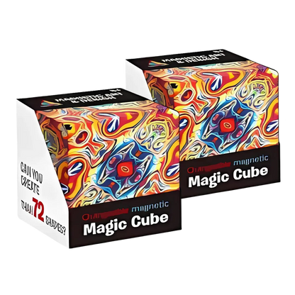 3D Magnetic Puzzle for 70+ Shapes