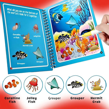 EBook + Drawing Sheet + Water Magic Book
