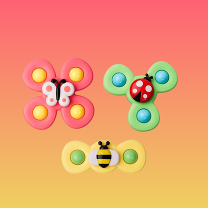 Suction Spinner Toys for Babies & Toddlers.