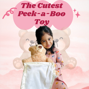 Wishluck's Interactive Peek-a-boo Bear