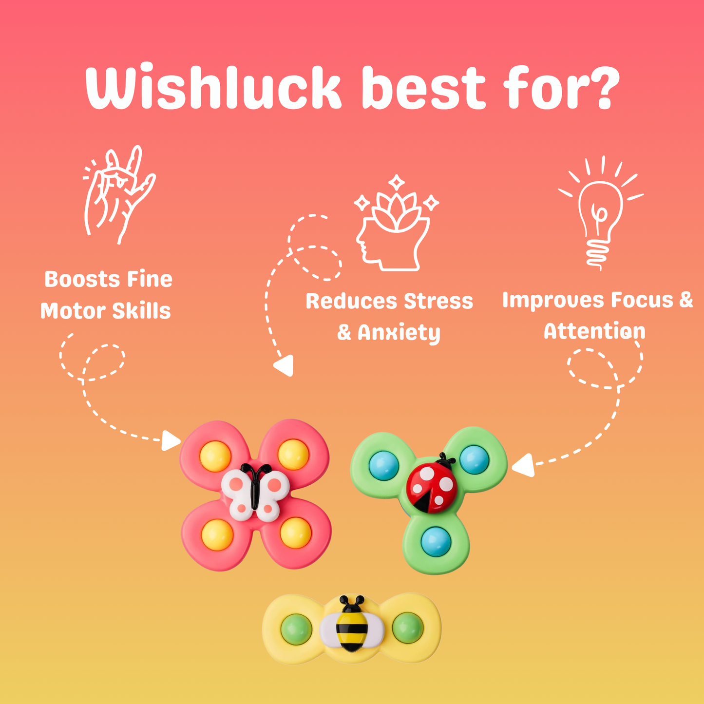 Suction Spinner Toys for Babies & Toddlers.