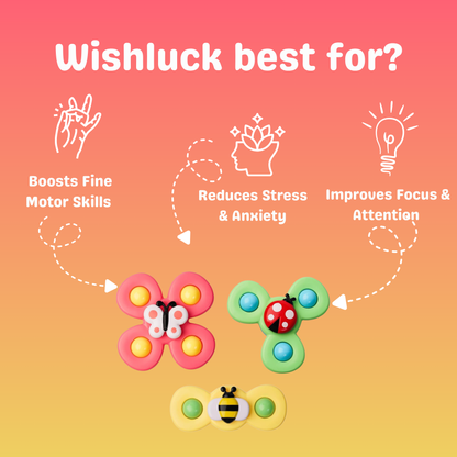 Suction Spinner Toys for Babies & Toddlers.