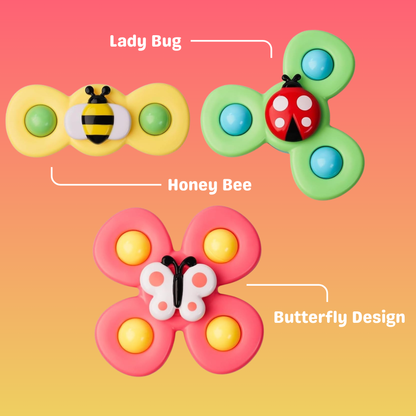 Suction Spinner Toys for Babies & Toddlers.