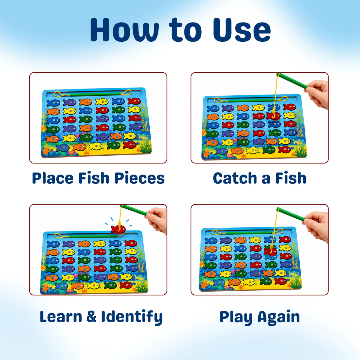 Fish Magnetic Game