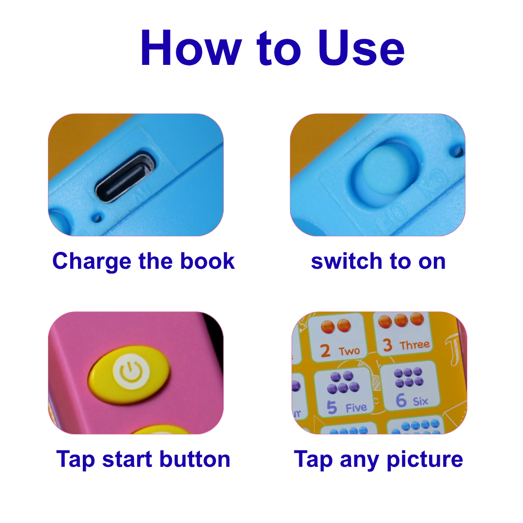 Little Learner Math Sound Book | Interactive Talking Book