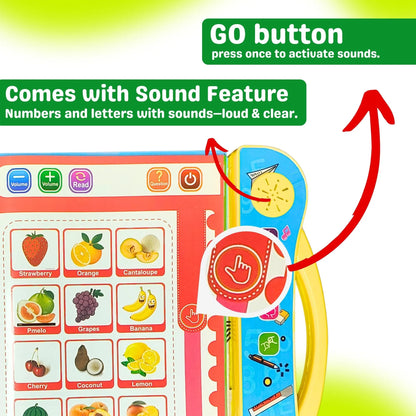 Learn & Play Book + Writing Tablet + Water Magic Book