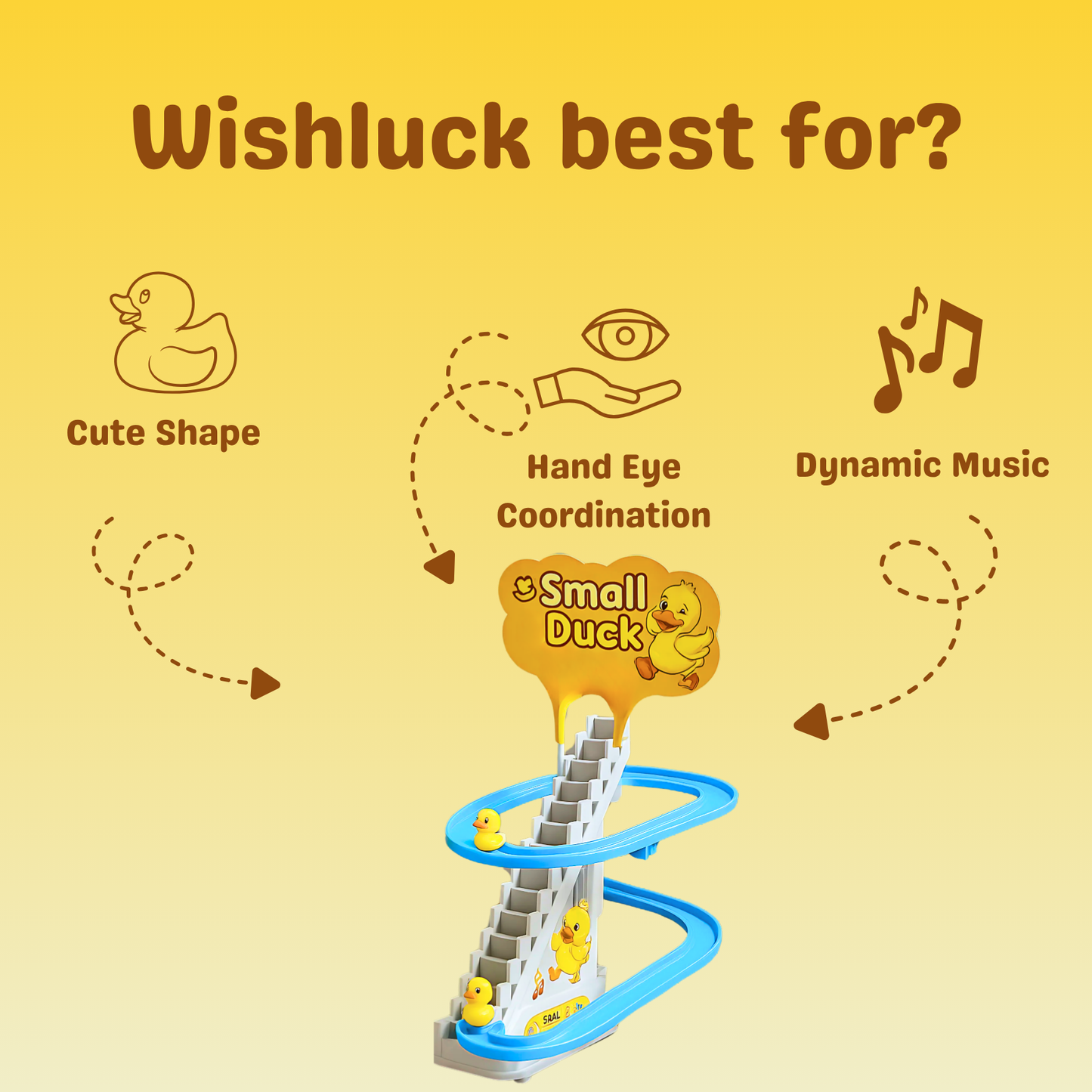 QuackTrail Musical 3 Pieces Duck Stairway Fun
