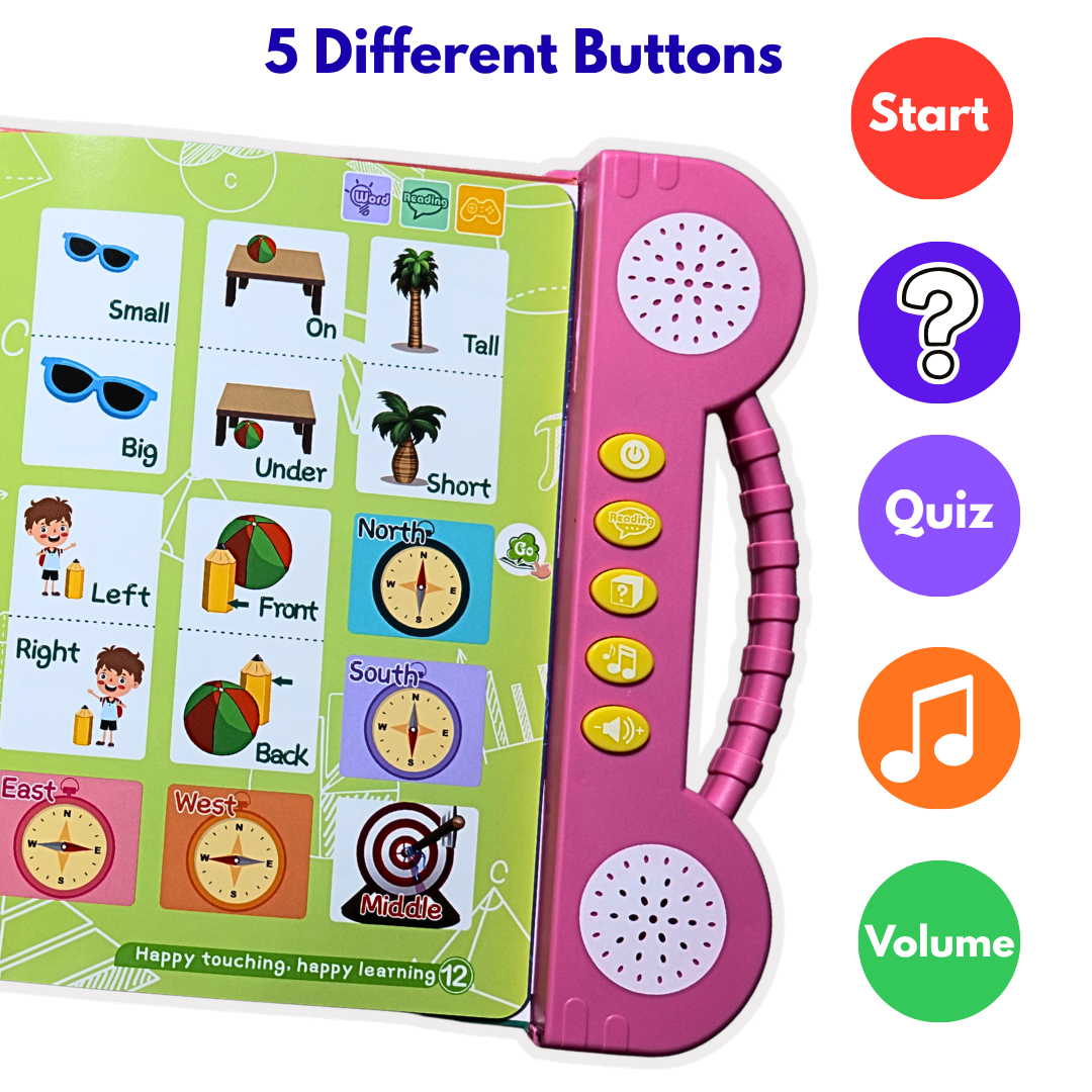 Little Learner Math Sound Book | Interactive Talking Book