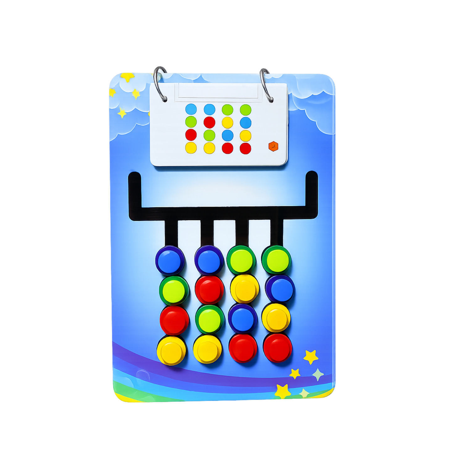 Colour Slide Puzzle for Kids | Wooden Colour coded | Wishluck India
