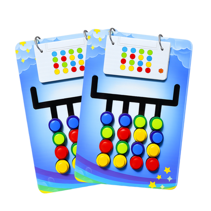 Colour Slide Puzzle for Kids | Wooden Colour coded | Wishluck India