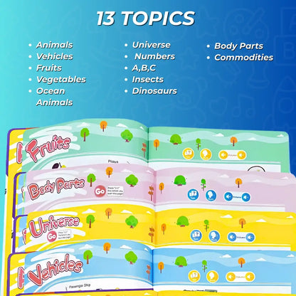 💥 3 in 1 LEARNING BUNDLE : Word Book, Writing Tablet and Water Magic Book ( Free )! 💥