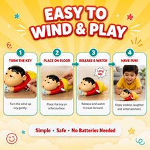 Crawling Shinchan Action Figure