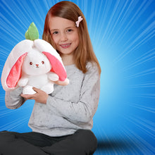 Soft Rabbit Plush: Adorable Bunny Stuffed Animal with Zipper