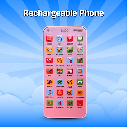 Interactive Kids Learning Phone Toy | Smart & Screen-Free