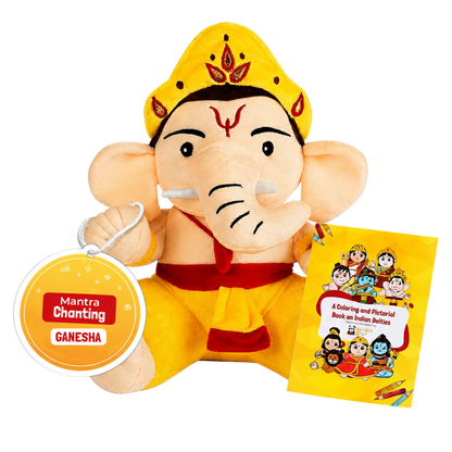 Little Krishna Soft Toy with Chanting Sound | Divine Baby Gopal Plush