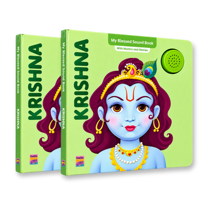 Krishna Mantra & Story Sound Book for Kids