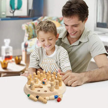 Wishluck's Wooden Memory Match Stick Chess