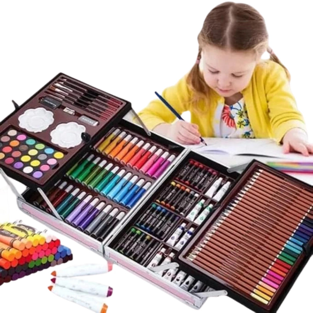 Drawing Kit Pen Artist 145 Pcs Color Set