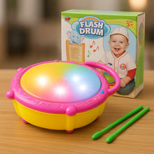 Flash Drum with Multicolor 3D Lights