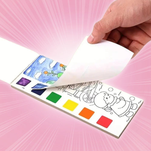 Wishluck's Water Color Painting Book ( pack of 2 )