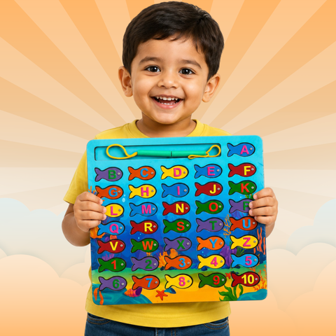 Magnetic fish game