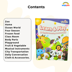 Learn & Play Interactive Sound Book