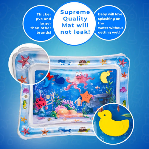 Water Play Mat For Babies | Tummy Time Play Mat