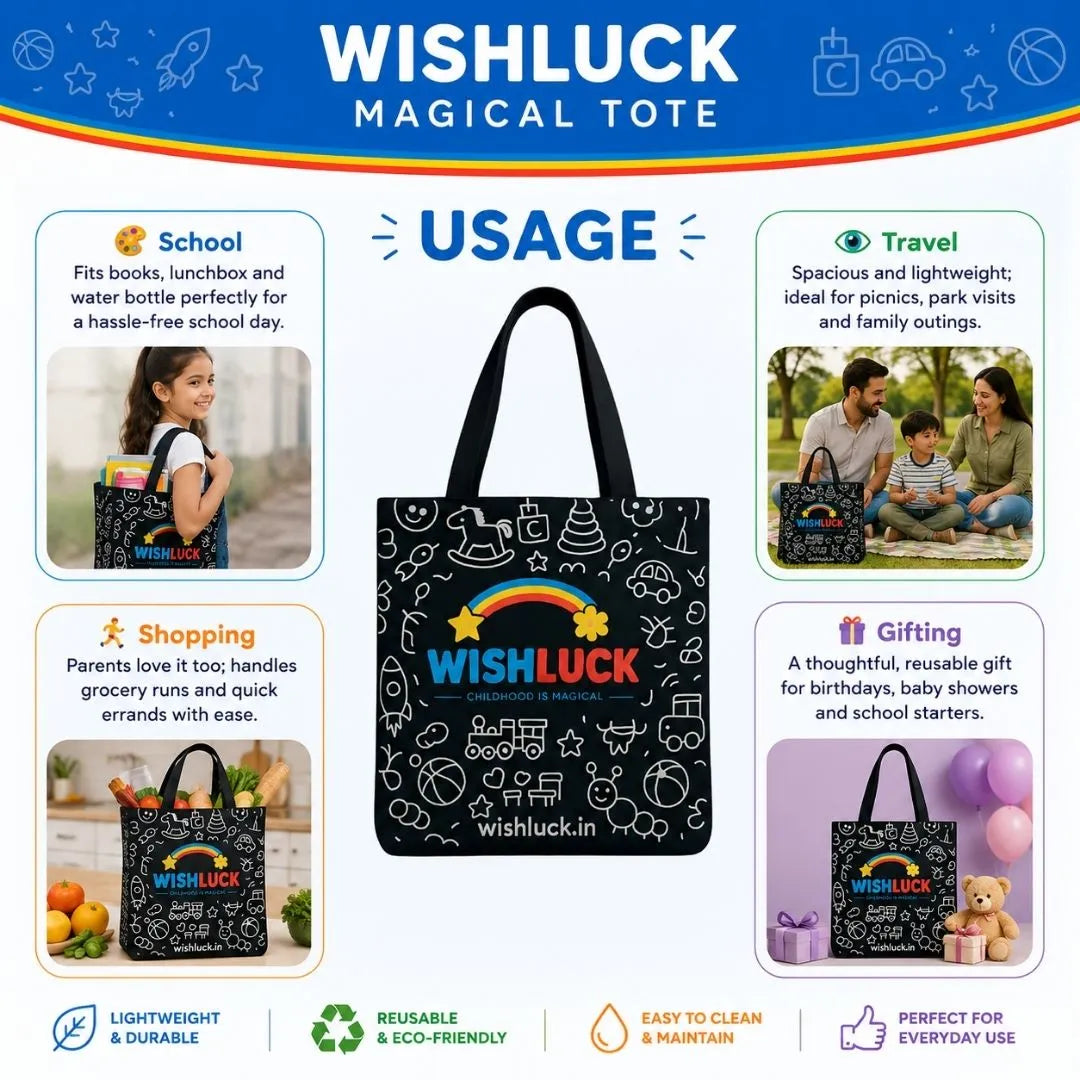 Wishluck Magical Tote Bag