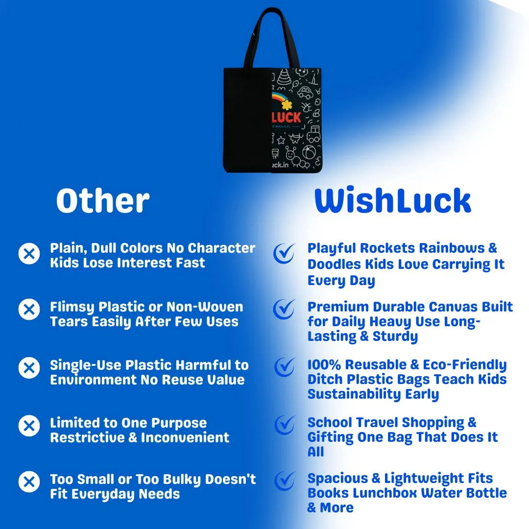 Wishluck Magical Tote Bag