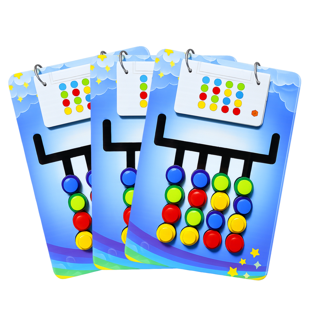 Colour Slide Puzzle for Kids | Wooden Colour coded | Wishluck India