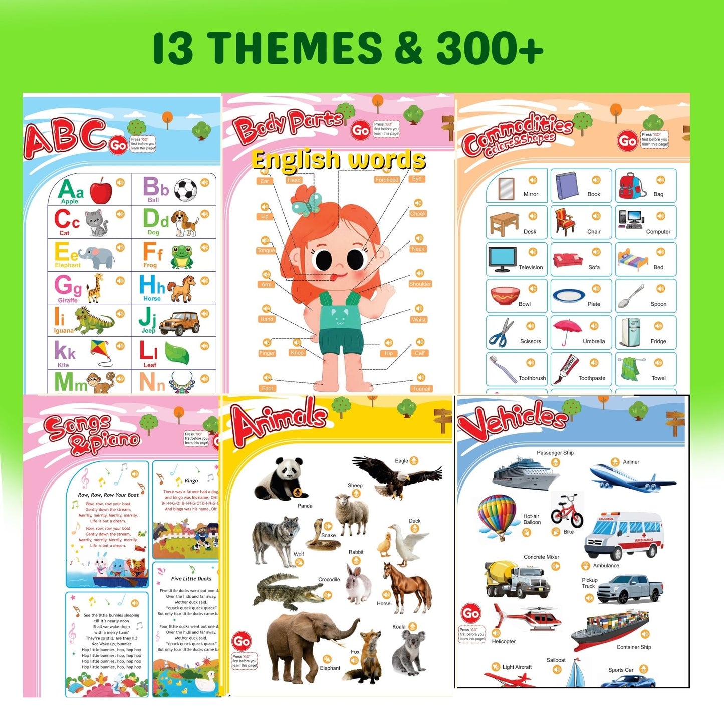 My First English Word Sound Book