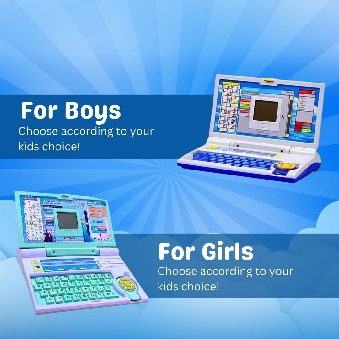 Interactive Kids Educational Laptop Toy