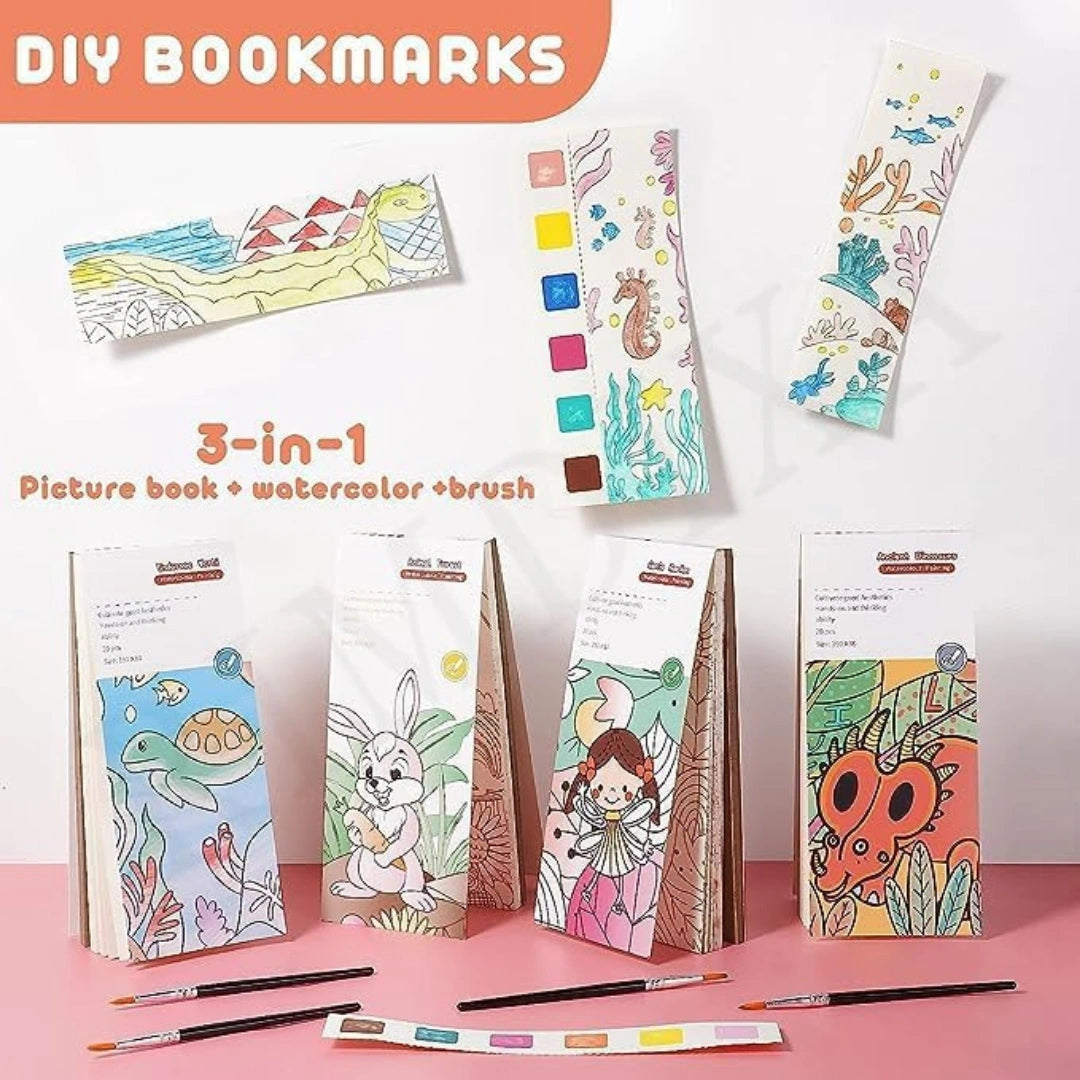 Wishluck's Water Color Painting Book (pack of 3 ) - BOGO Offer