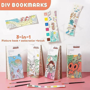 Wishluck's Water Color Painting Book (pack of 3 ) - BOGO Offer