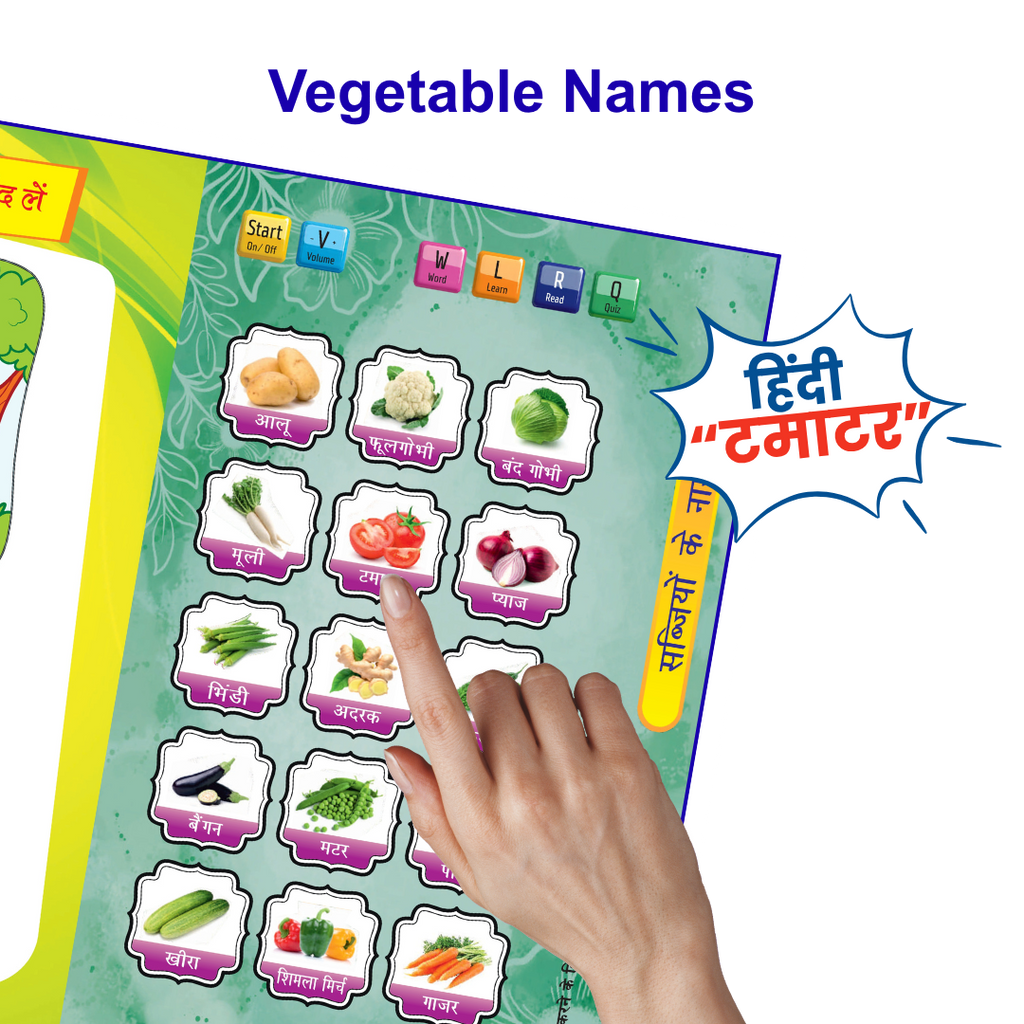 Hindi learning book for kids | Interactive E-book