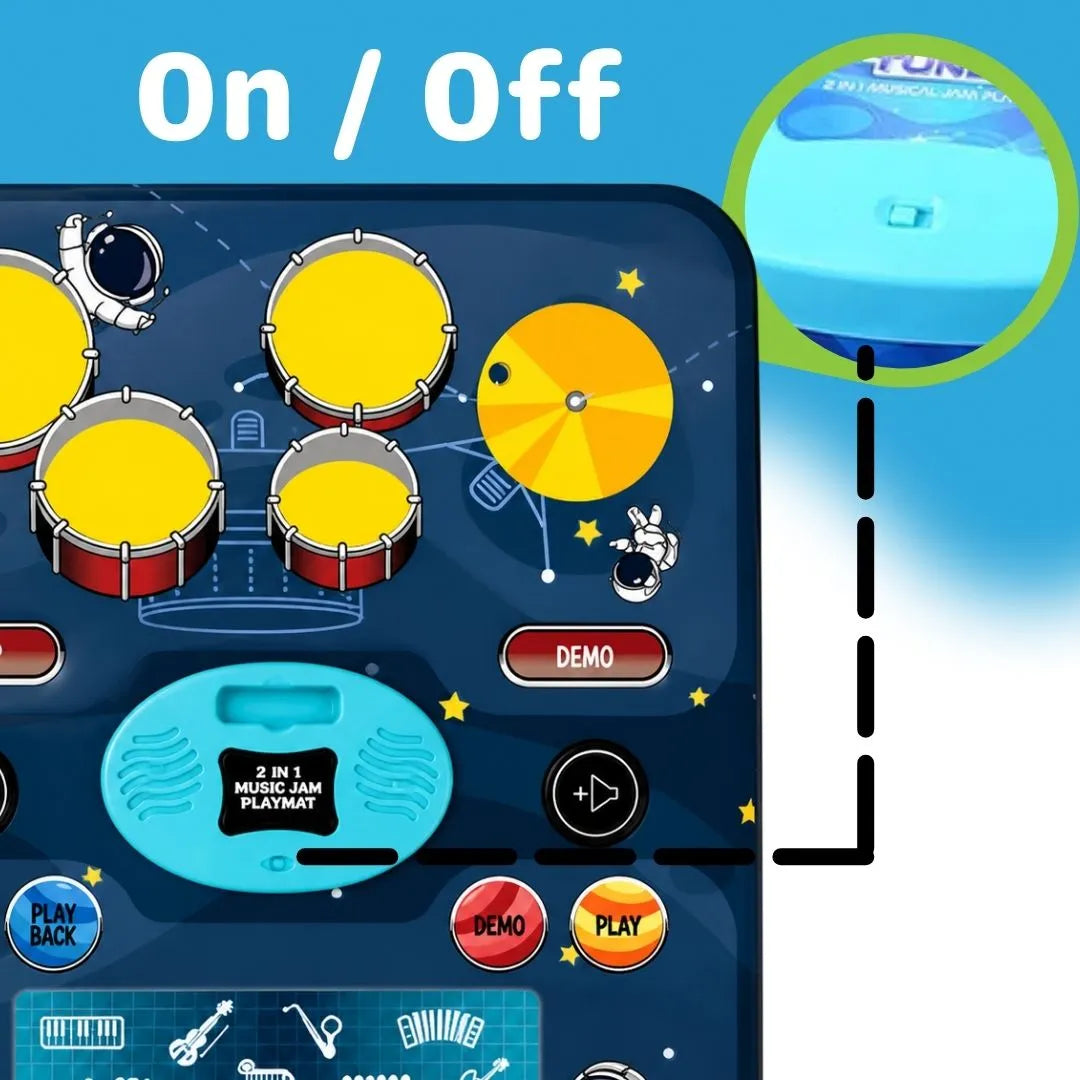 2 In 1 Musical Jam Playmat