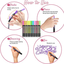 Fine Point Marker Pens Set