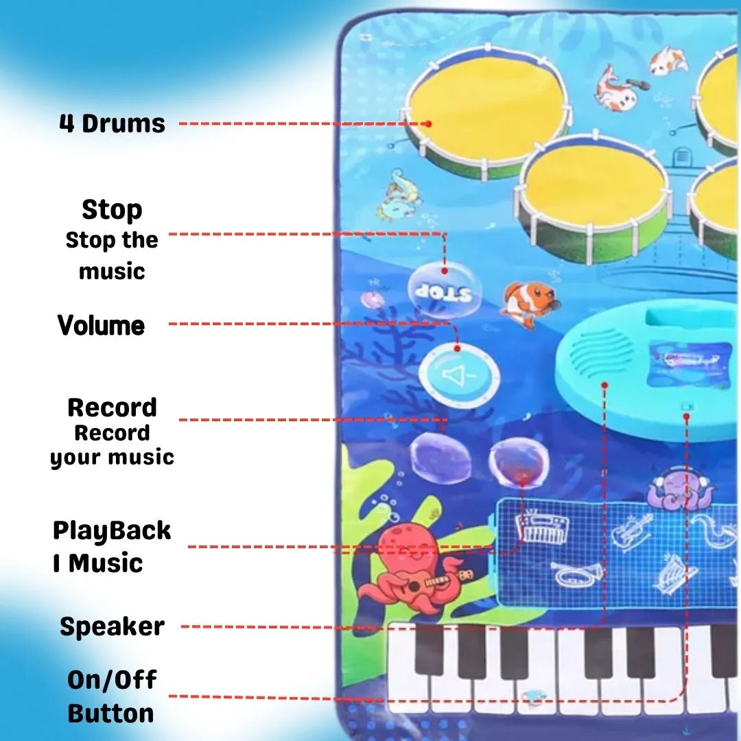 2 In 1 Musical Jam Playmat