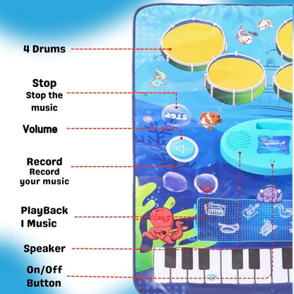 2 In 1 Musical Jam Playmat