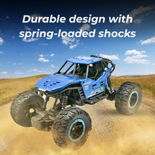 Remote Control Rock Crawler: High-Speed Rechargeable 4WD Monster Racing Car