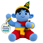 Little Krishna Soft Toy with Chanting Sound | Divine Baby Gopal Plush
